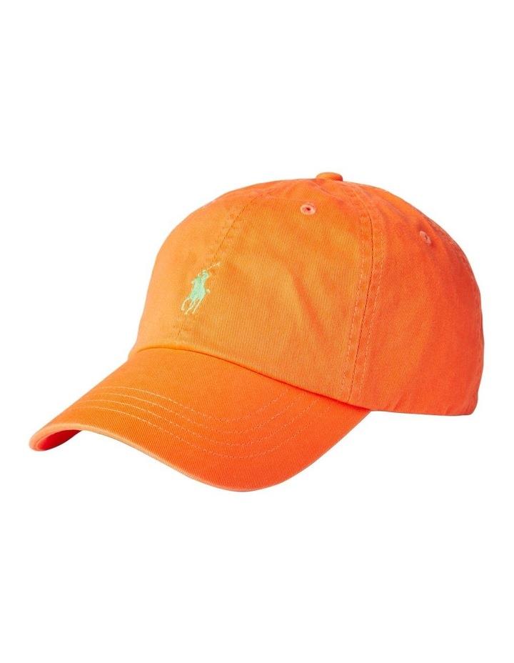 Polo Ralph Lauren Cotton Chino Ball Cap in Orange One Size