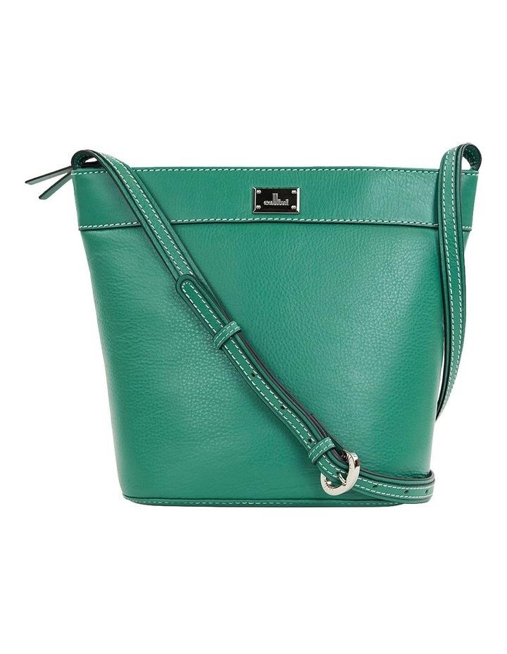 Cellini Valencia Leather Crossbody Bag in Green