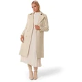 Forever New Claire Trench Coat in Cream Stone 8