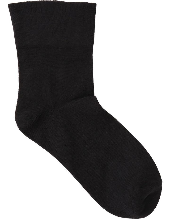 Levante Microfibre Comfort Top sock Black One Size