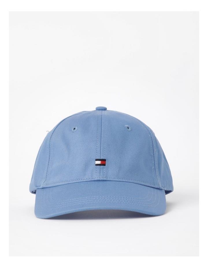 Tommy Hilfiger Essential Flag Cap in Sky Cloud Sky One Size
