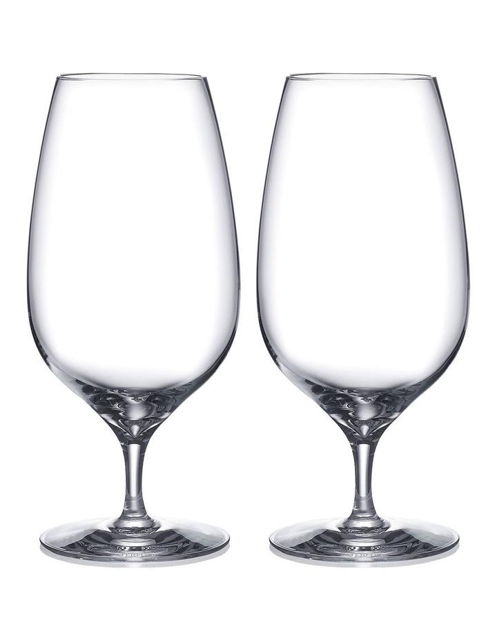 Waterford Craft Brew Stemmed Beer Glass 600ml Set of 2 in Clear