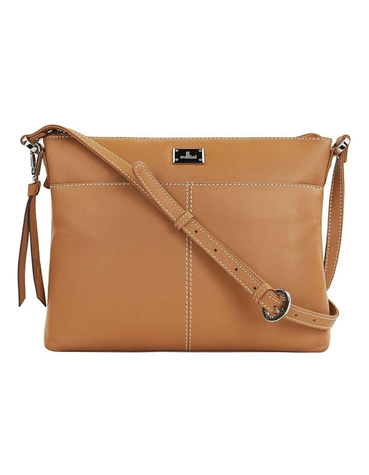 Cellini Alegra Leather Crossbody Bag in Tan