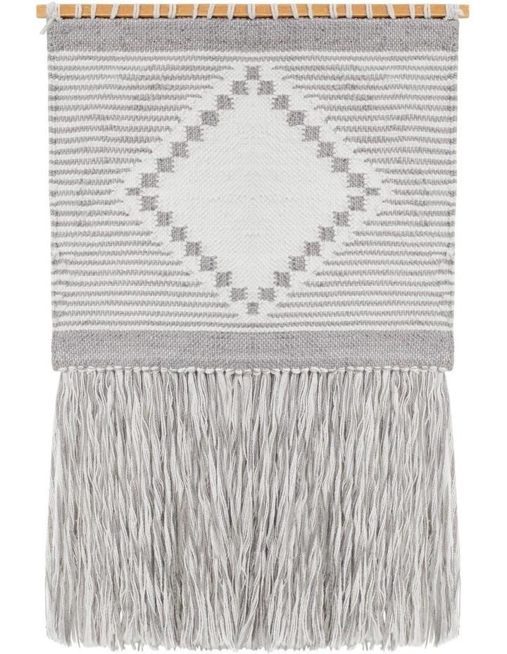 Rug Culture Fringe Dove Wall Hanging in Grey 90x60cm