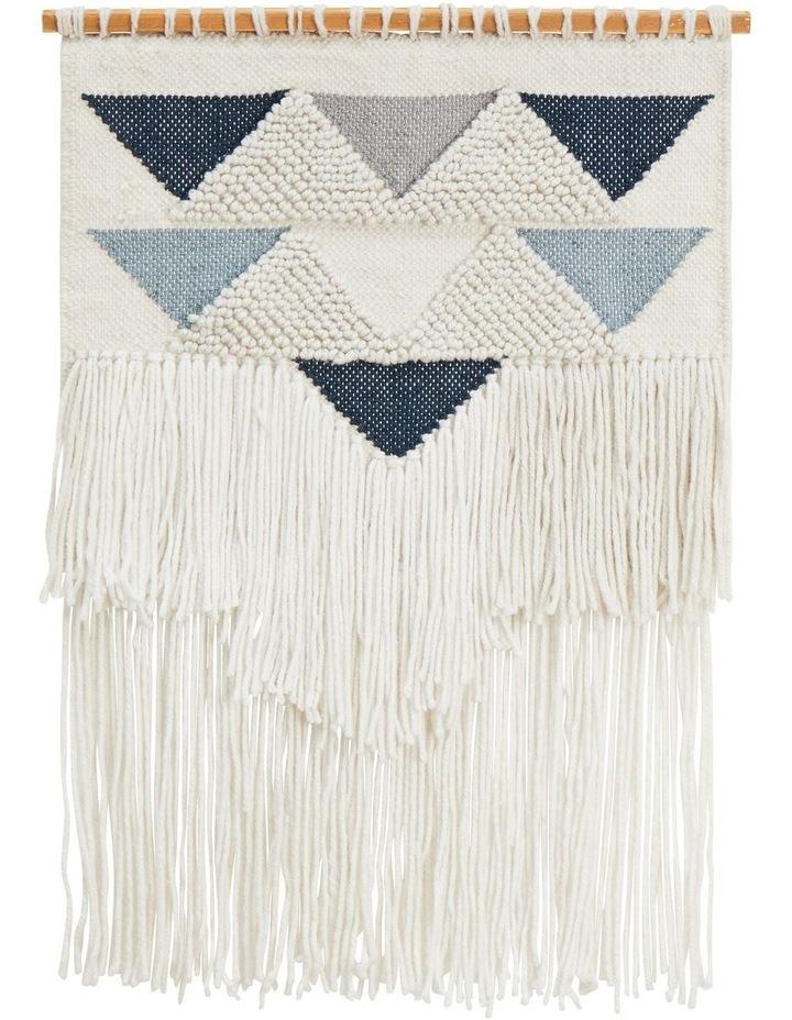 Rug Culture Fringe Wall Hanging in White 90x60cm