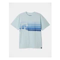 Bauhaus Essentials Print T-Shirt in Light Blue Lt Blue 14