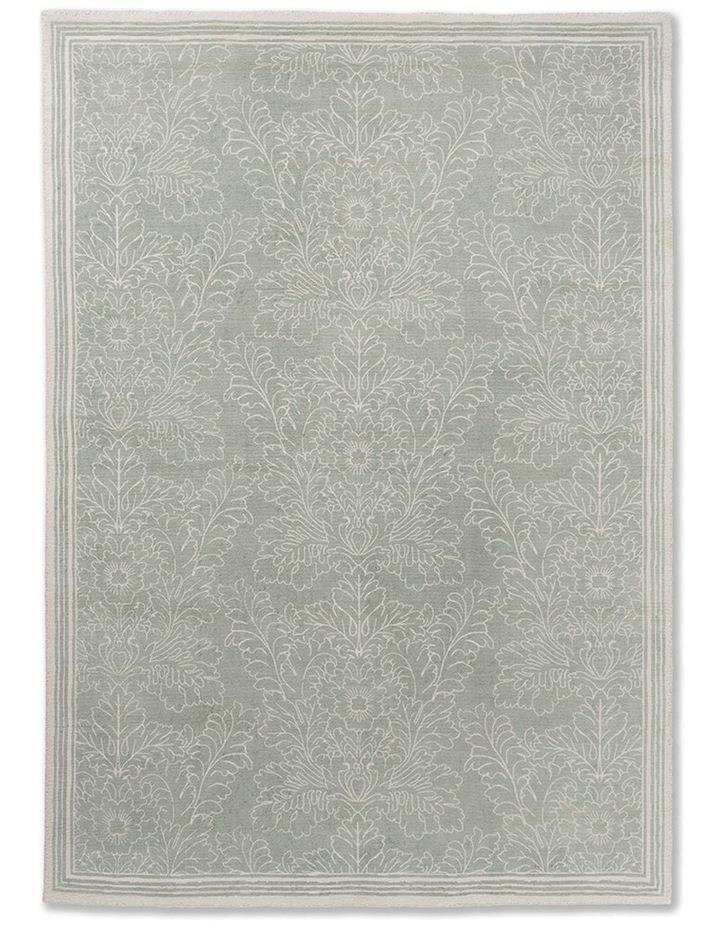 Laura Ashley Silchester Rug 081107 in Pale Sage Green 200x140cm