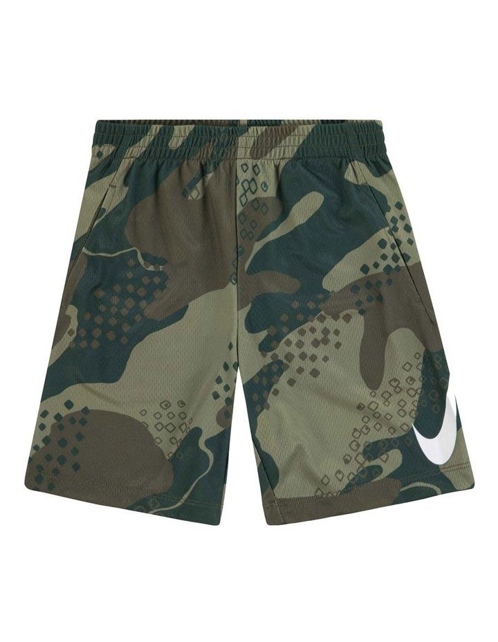 Nike Dri-Fit Club Camo Short in Green Khaki 4