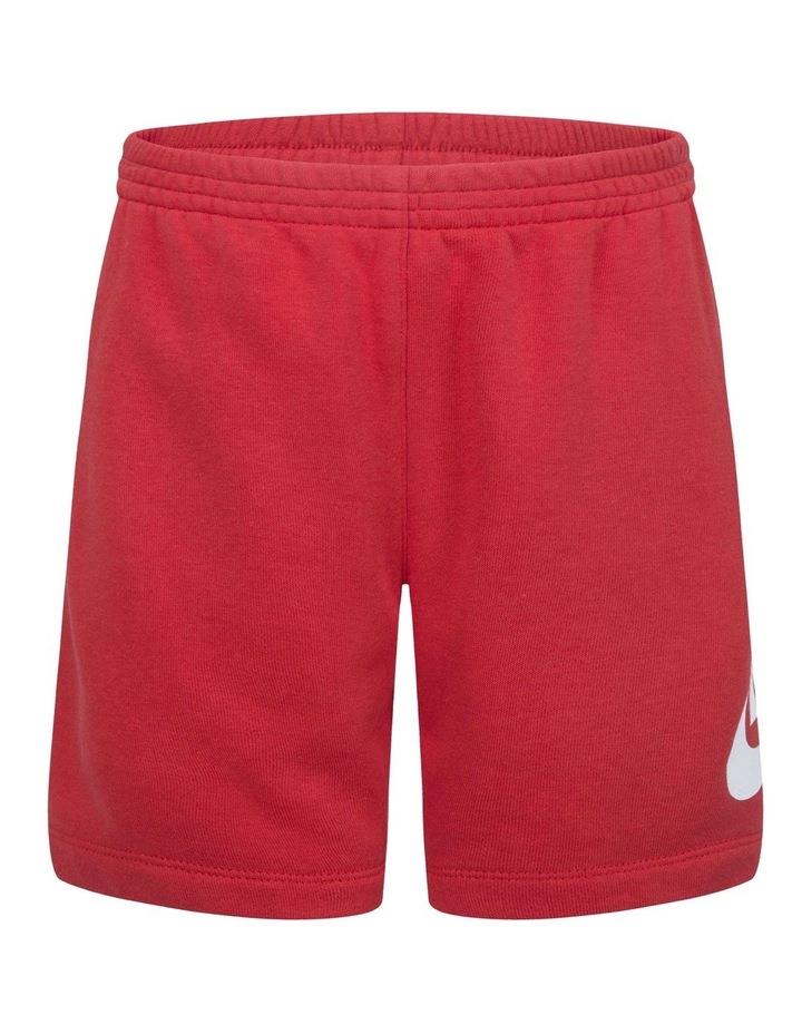Nike Sportswear Club French Terry Short in Red 4