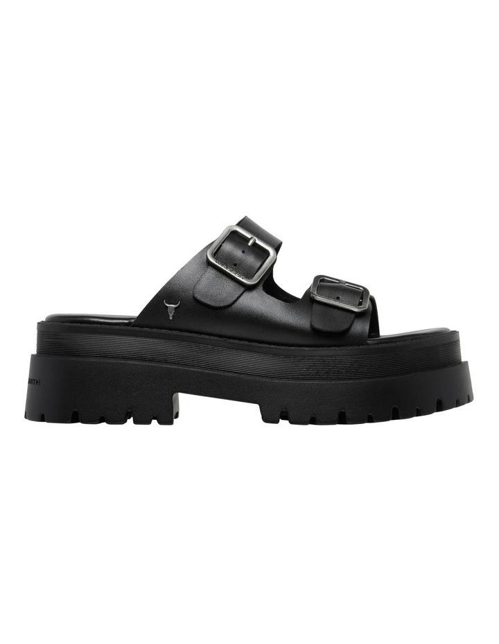 Windsor Smith Trance Leather Sandal in Black 10