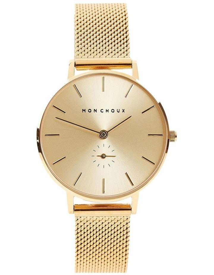 Mon Choux Lille Mesh Watch 32mm in Gold One Size