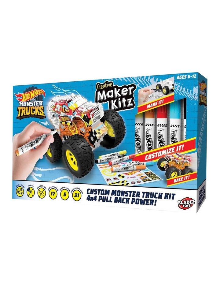 Hot Wheels Creative Maker Kitz Diy Custom Monster Truck Kit