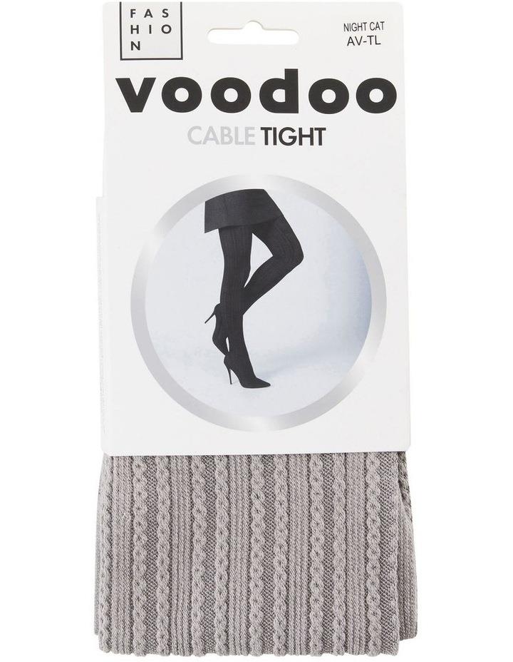 Voodoo Cable Tights in Night Cat Grey Tall-X Tall