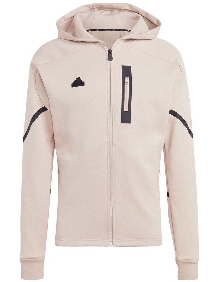 Adidas Designed for Gameday Full-Zip Hoodie Pink M