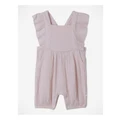 Sprout Crinkle Playsuit in Pale Pink 2