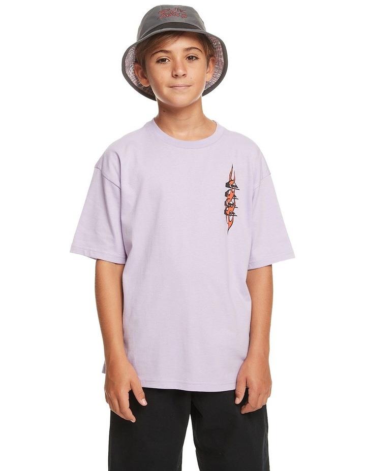 Quiksilver Radical Times T-shirt (8-16 Years) in Purple Rose Lt Purple 8