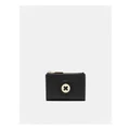 Mimco Mim-mazing Medium Wallet in Black Light Gold Black One Size
