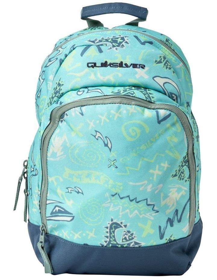 Quiksilver Chomping 12L Small Backpack in Pastel Turquoise Blue OSFA