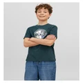 Jack & Jones Junior Arthur T-shirt (8-16 years) in Green 8