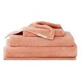 Sheridan Aven Towel Collection in Coral Pink Hand Towel