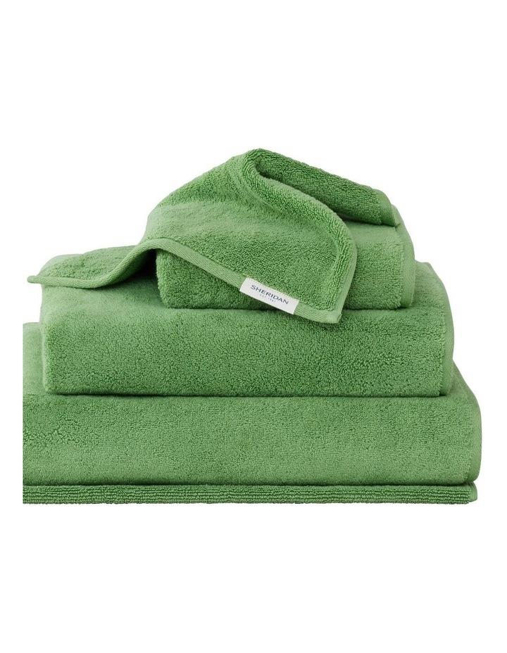 Sheridan Aven Towel Collection in Snow Pea Green Face Washer
