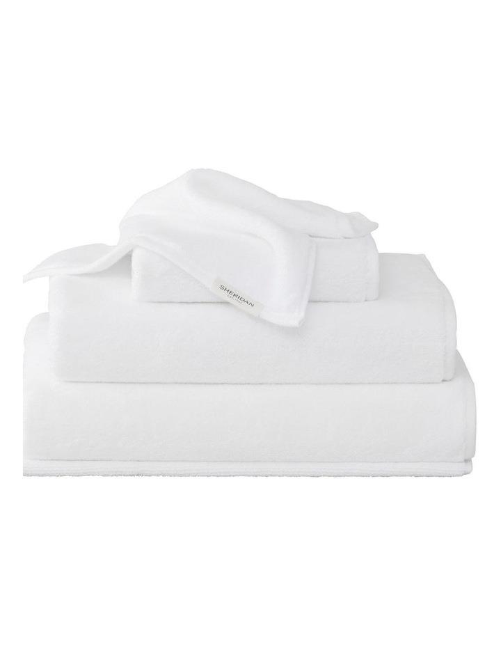 Sheridan Aven Towel Collection in White Face Washer