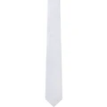 Calvin Klein Plain Tie in Silver One Size
