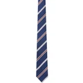 Calvin Klein Stripe Tie in Navy One Size