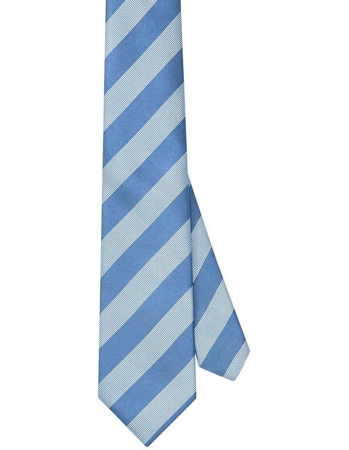 Van Heusen Stripe Tie in Blue One Size