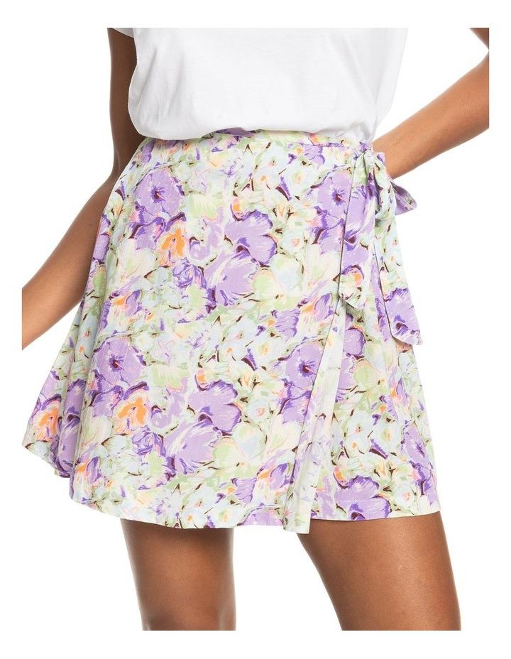 Roxy Sea Flow Mini Skirt in Purple Rose Purple XS