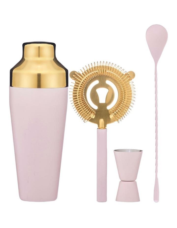 Tempa Tiffany 4 Piece Cocktail Set in Bare Pink