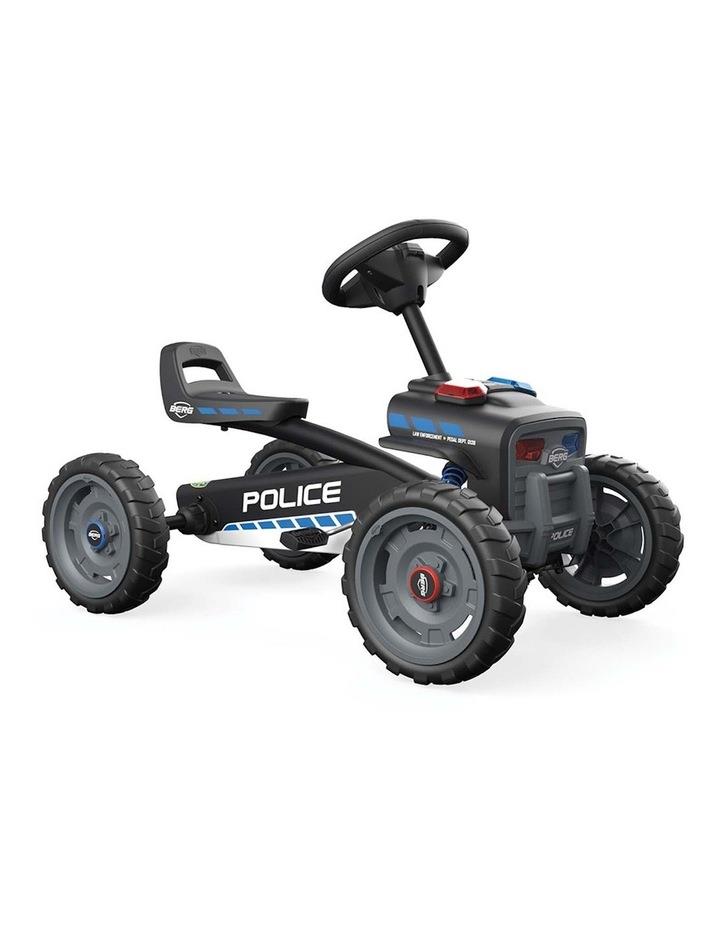 Berg Buzzy Police Pedal Go Kart Ride on (2-5Years) in Blue/Black