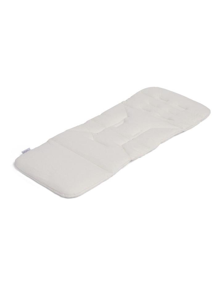 BUMBLERIDE Organic Cotton Baby/Infant Seat Liner in White