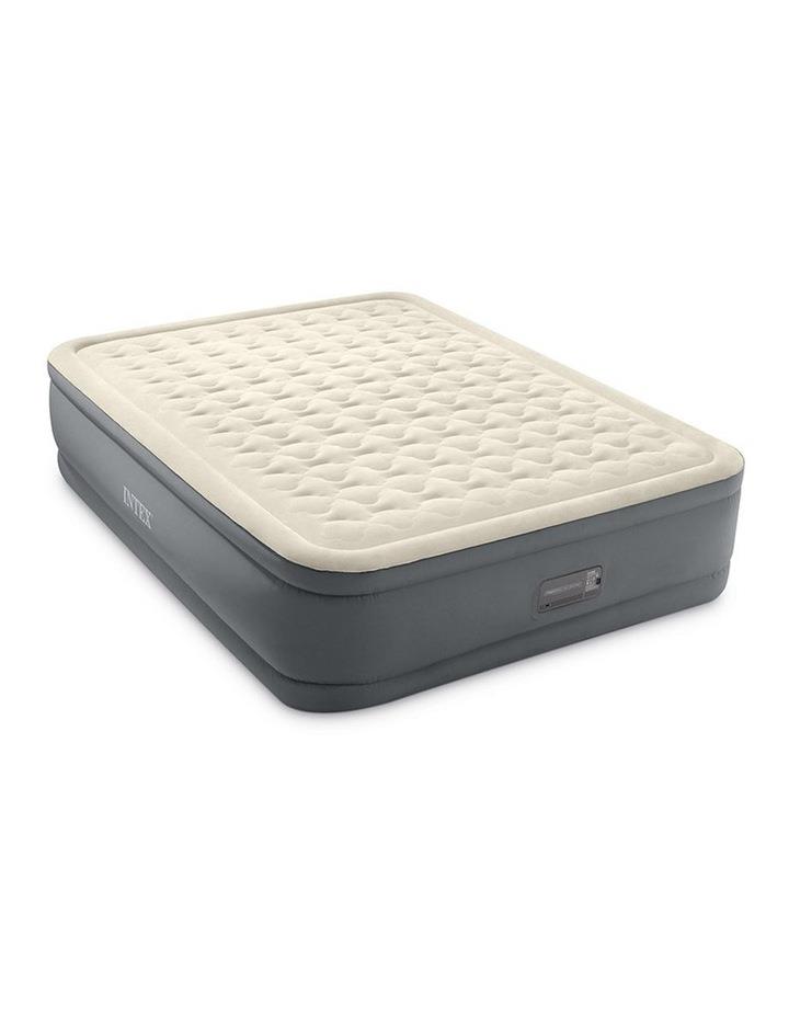 Intex PremAire II Elevated Queen Airbed Inflatable Mattress in Grey