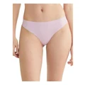 Calvin Klein Invisibles Thong in Pink M