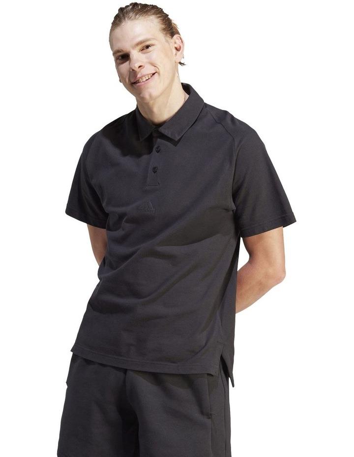 Adidas Z.N.E. Premium Polo Shirt in Black S