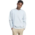 adidas Lounge Fleece Sweatshirt in Wonder Lue Blue S