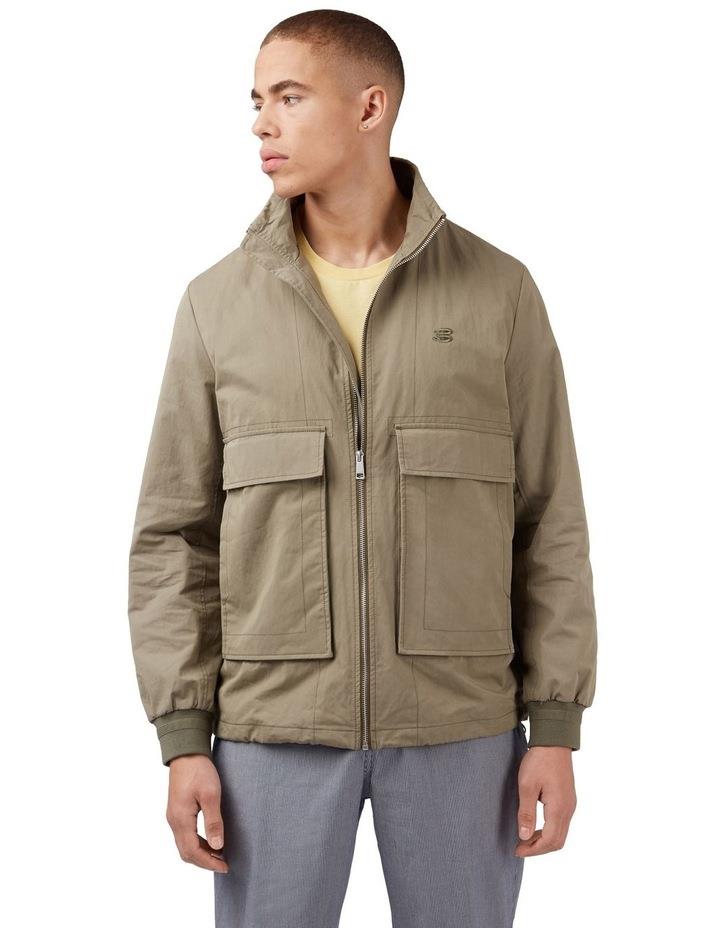 Ben Sherman Contemporary Workers Jacket in Olive Green Olive L