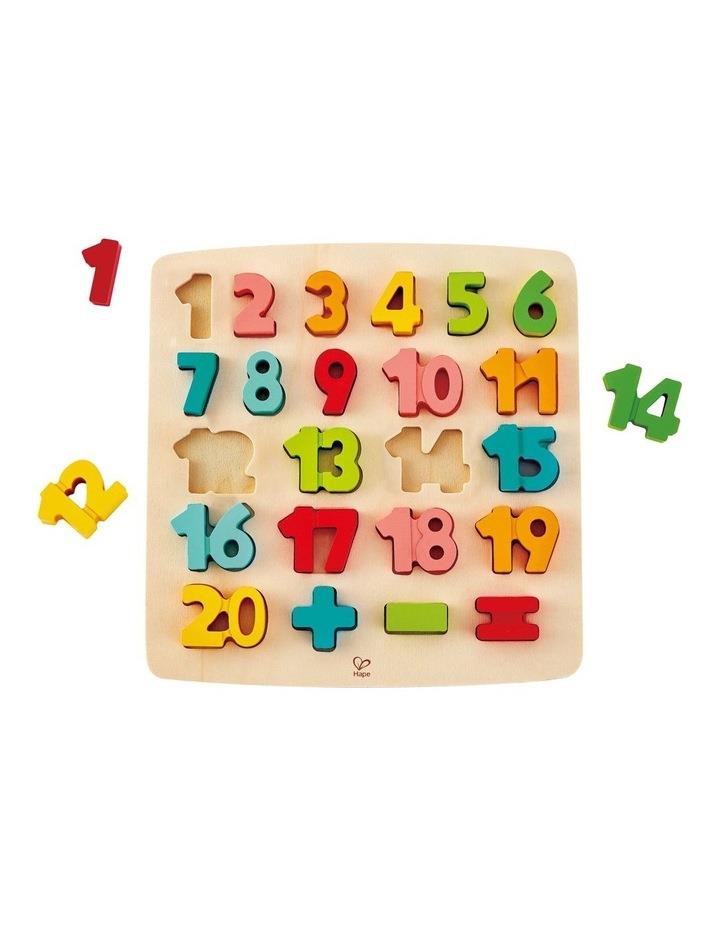 Hape Chunky Number Math Puzzle Assorted