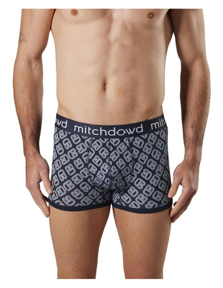 Mitch Dowd Geo Bamboo Printed Trunk in Navy S