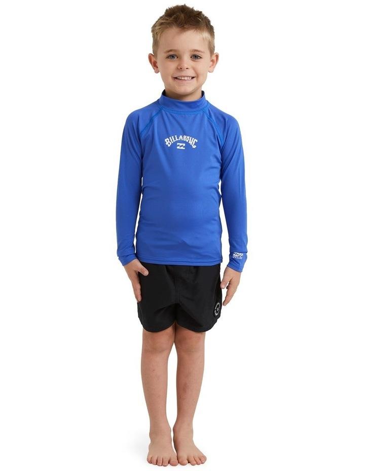Billabong All Day Arch Rash Vest Swimwear in Cobalt Blue 4