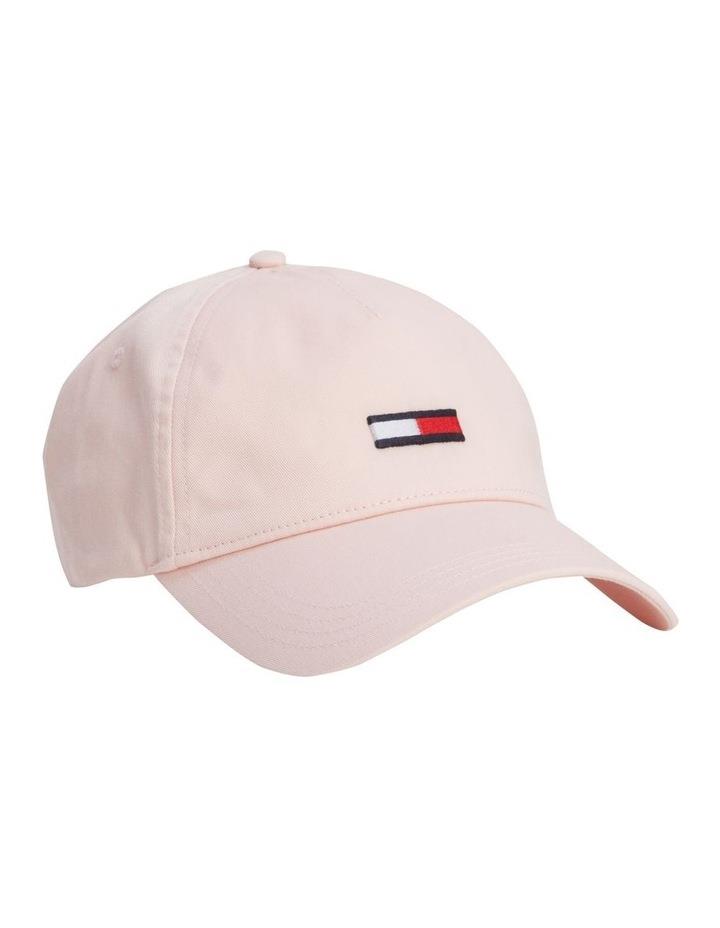 Tommy Hilfiger Flag Embroidery Baseball Cap in Pink Lt Pink One Size