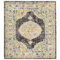 Rug Culture Century Rug 955 in Yellow/Charcoal Assorted 230x160cm