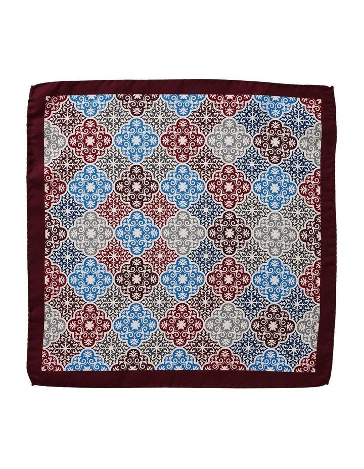 Dom Bagnato Pavimento Silk Pochette in Wine