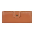 Cellini Sierra Leather Continental Wallet in Tan