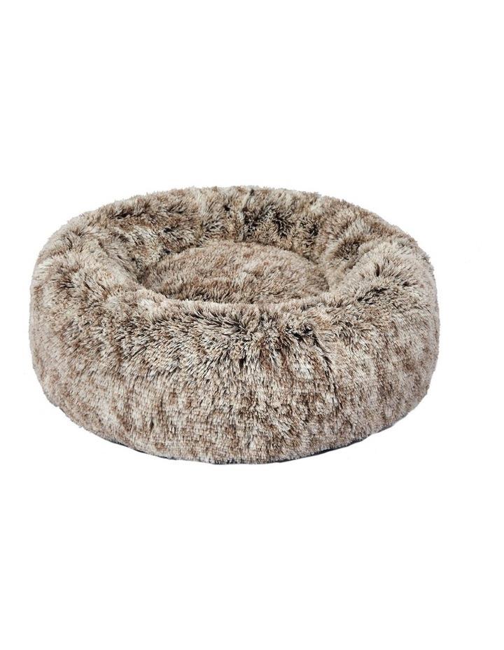 PaWz XL Donut Nest Pet Bed in Coffee Brown
