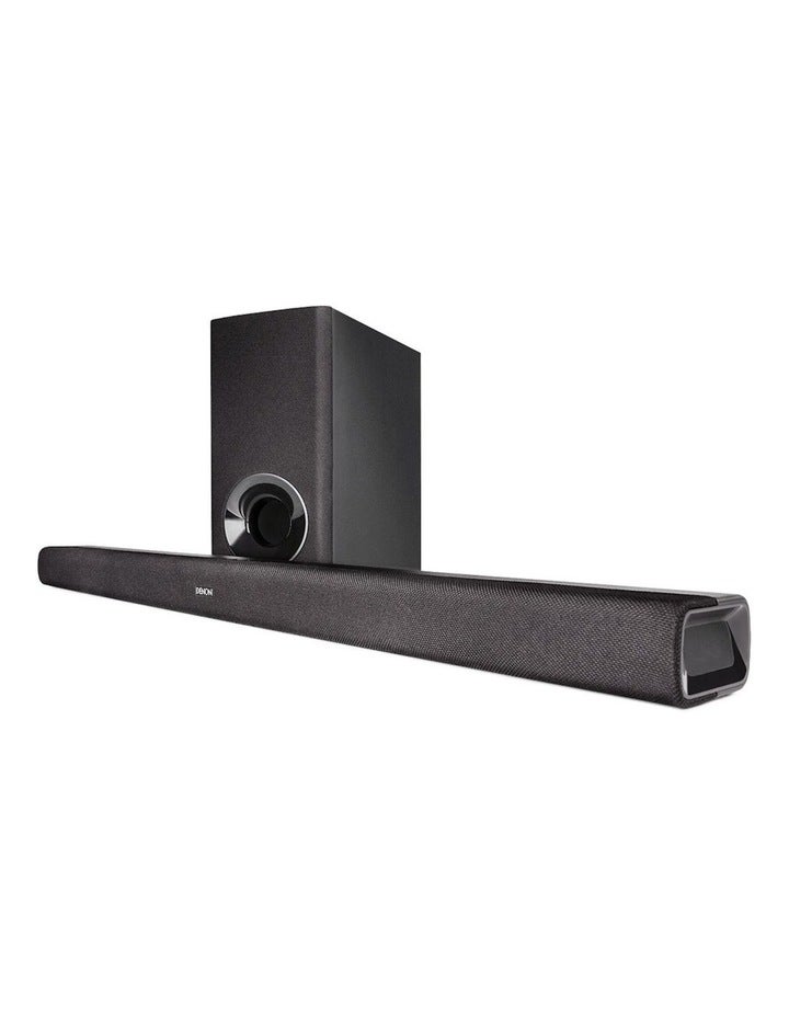 DENON Home Theater Sound Bar System in Black