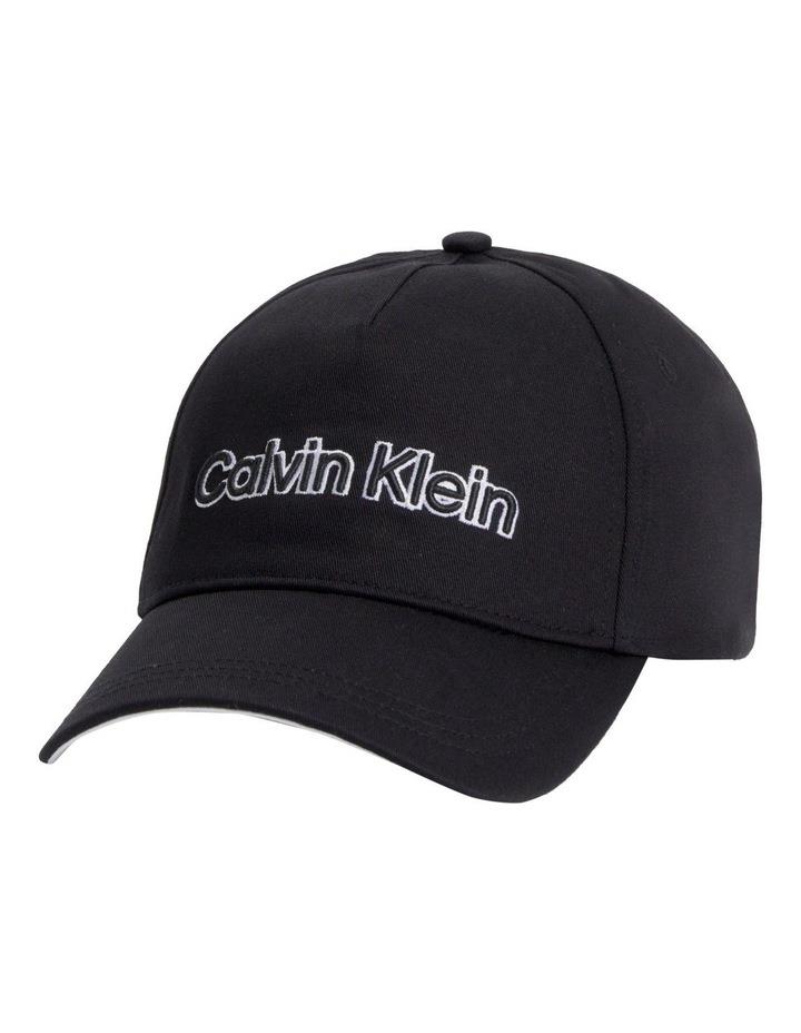 Calvin Klein Embroidery Cap in Black One Size