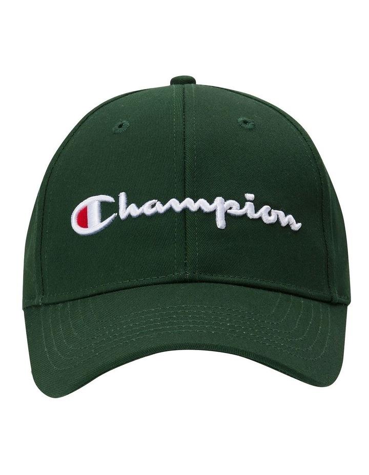 Champion Script Cap in Mid Field Green One Size