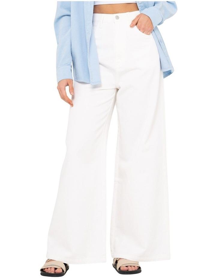 Rusty Hansen High Waisted Pant in White 6